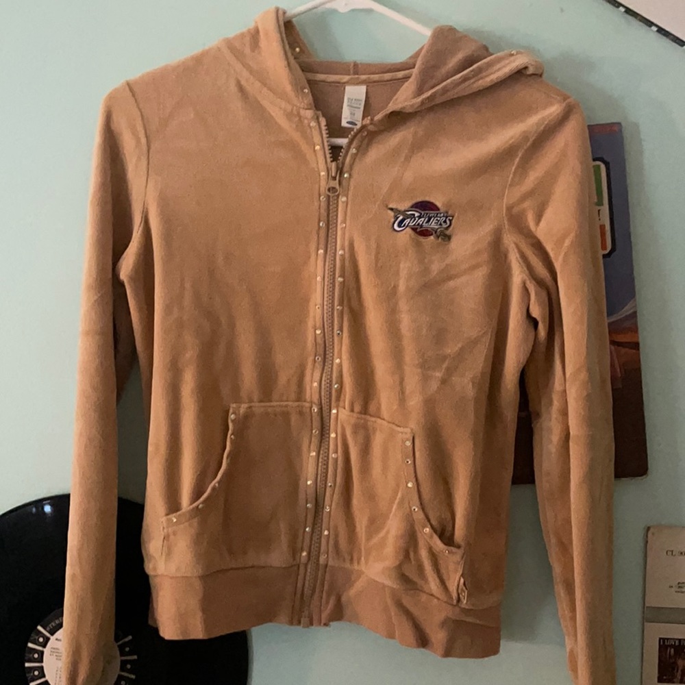 Y2K velour jacket